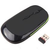 Mouse sem fio Óptico 2,4 GHz 1600dpi com Mini Receptor USB.