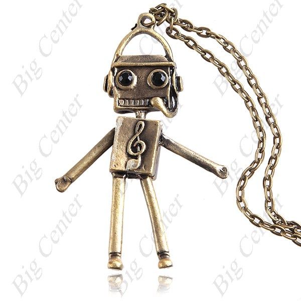 Hot DJ Robot Música pingente para ambos os sexos